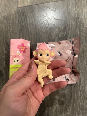 Brand NEW Sonny Angel hippers cherry blossom series - monkey